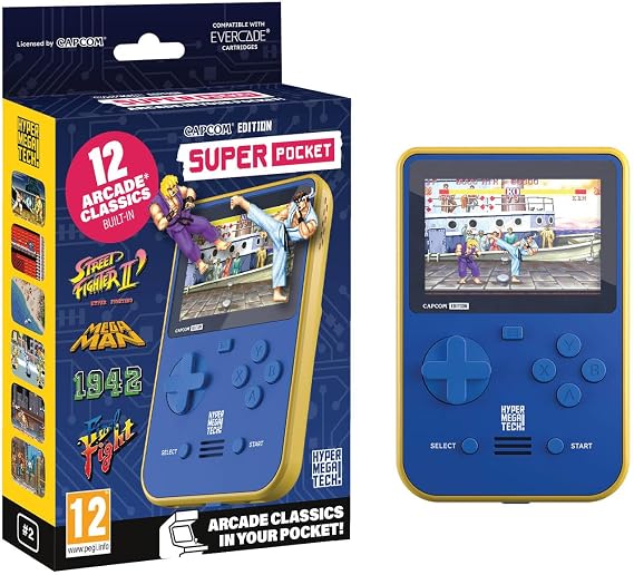 Evercade Capcom Super Pocket