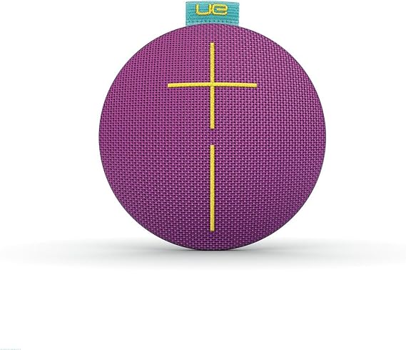Ultimate Ears ROLL Wireless Mobile Bluetooth Speaker (Waterproof and Shockproof) - Sugarplum