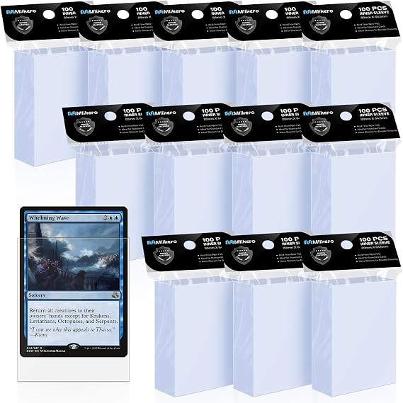 Mlikero 1800+ Deck Case and 1200 Inner Sleeves