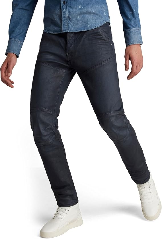 G-Star Men's 5620 3D Slim Jeans, Blue (dry waxed cobler 51025-8968-A887), 24W / 26L