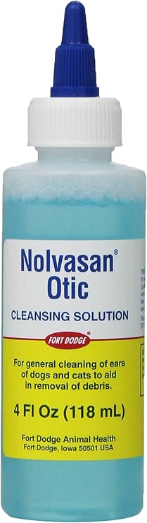 Zoetis Nolvasan Otic Cleansing Solution, 4 oz