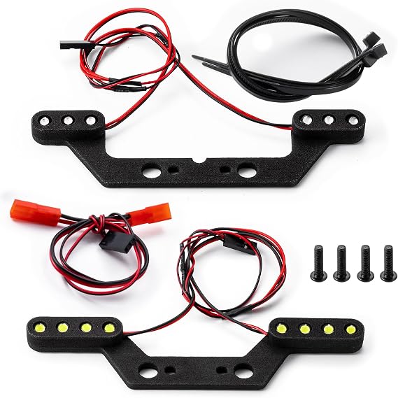 Rc Car Front Rear Lights LED Light Kit Upgrade Parts for RC 1/10 ARRMA Big Rock 3S