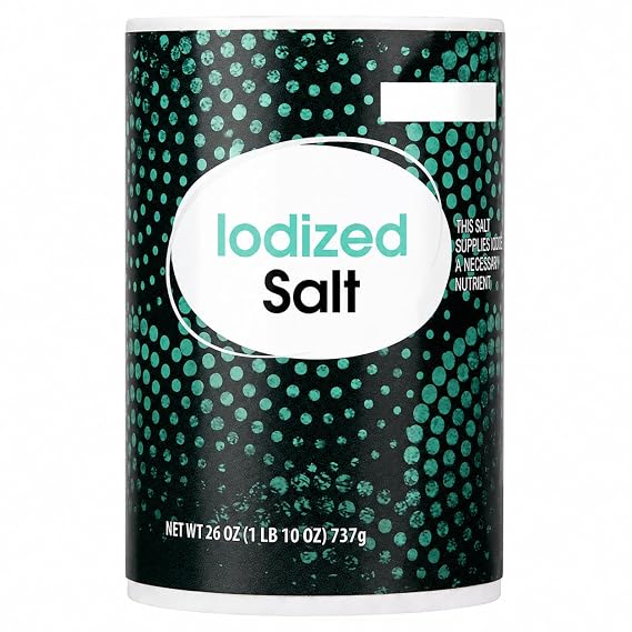 Iodized Salt, 26 oz