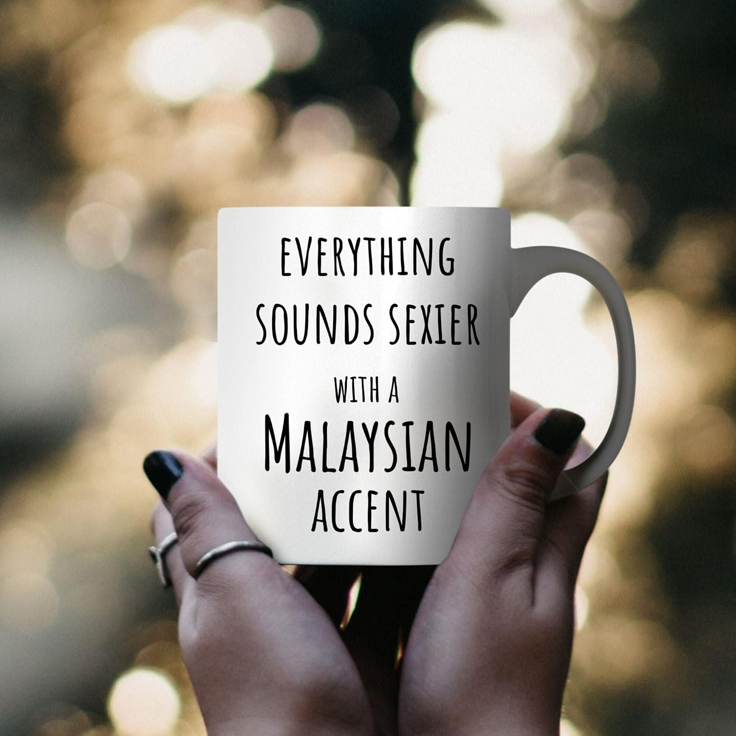 Malaysian Accent Gift Mug Sexy Malaysian Cute Malaysian Cool Malaysian Malaysian Gifts Malaysia Roots from Malaysia for Malaysians