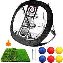 Golf Chipping Net Chip Shot Net set for Wedge Practice