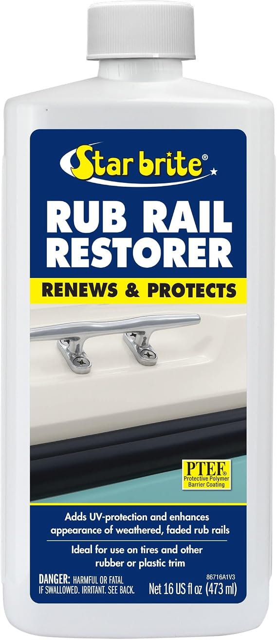 STAR BRITE Rub Rail Restorer & Protectant Spray w/PTEF