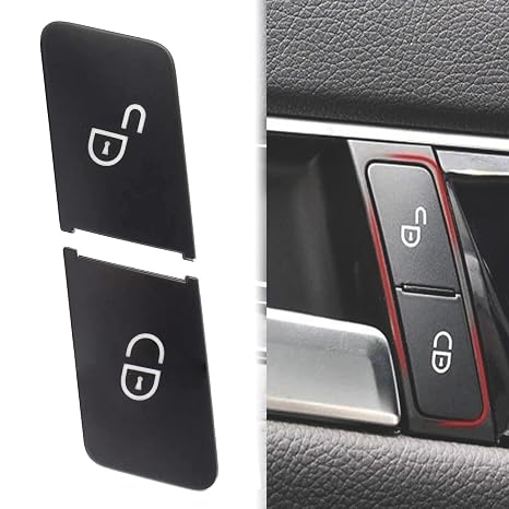 Door Lock Control Switch Button Driver Side Compatible with C-Class C300 C350 W204 E350 E550 E-Class W212 2007-2014