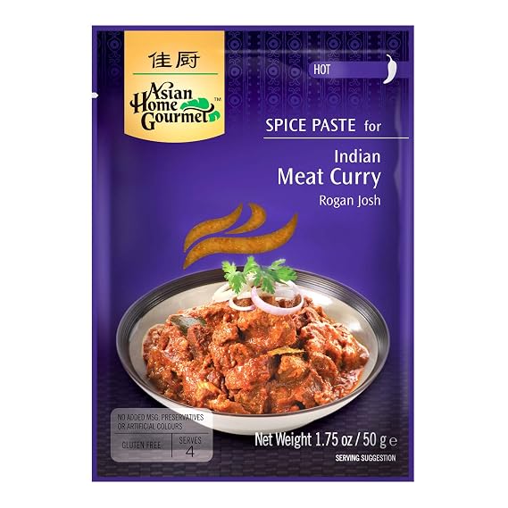 Asian Home Gourmet: Indian Meat Curry 1.75 oz (Pack of 12)