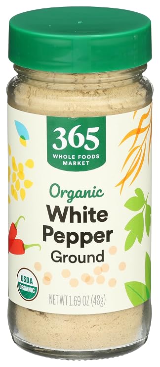 365 by Whole Foods Market, Organic White Pepper Ground, 1.69 Ounce
