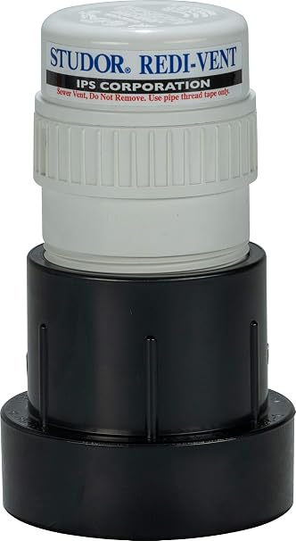 Studor 20349 Redi-Vent Air Admittance Valve with ABS Adapter