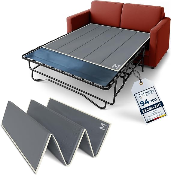 Meliusly Sleeper Sofa Bed Support Board Queen (60x48) - Lightweight | Covers Steel Support Bars - Under Mattress Bar Shield for Pull Out Couch, Flexible, Foldable, Easy to Install and Remove