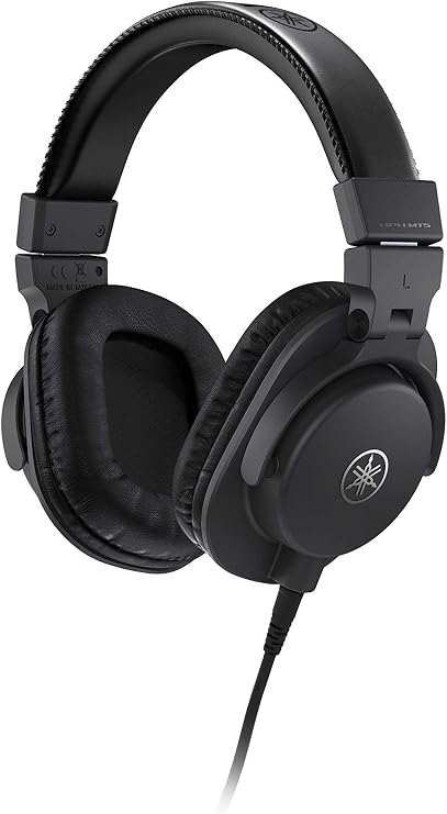Yamaha HPH-MT5 Monitor Headphones, Black