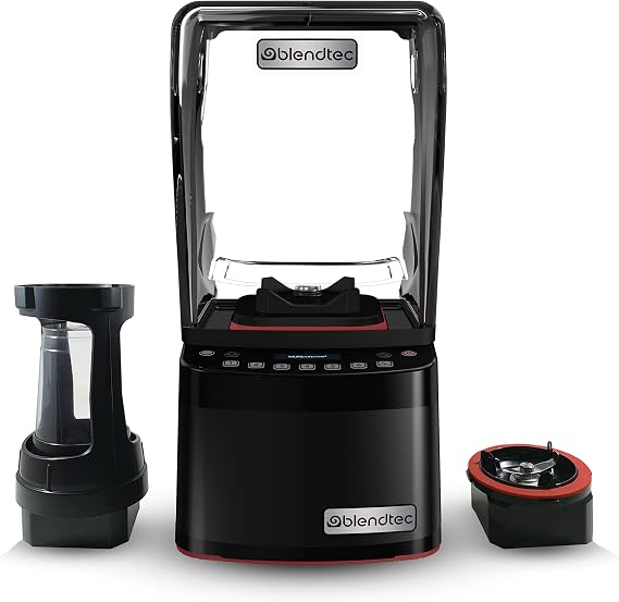 Blendtec Stealth Nitro Commercial Blender, Blend in Cup Technology, Black
