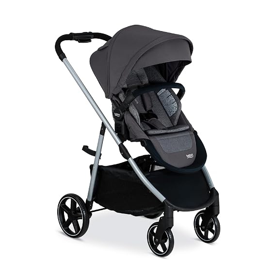 Britax Grove Modular Baby and Toddler Stroller Pindot Stone