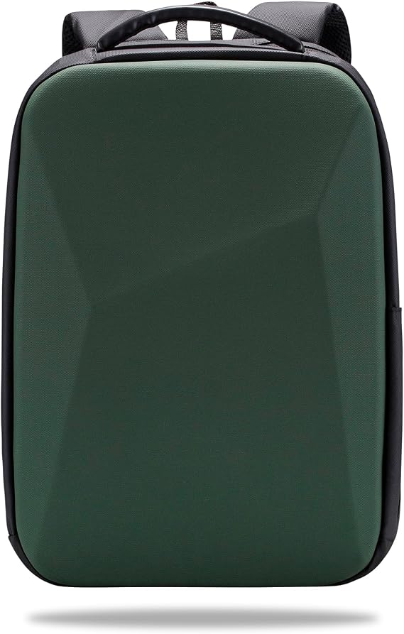 Classone GA-0017 Gauntlet V1 Sert Kabuk Serisi 15.6 inch WTX Pro Su Geçirmez Kumaş Laptop Çantası -Yeşil