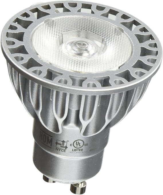 Bulbrite SM16GA-07-36D-927-03 SORAA 7.5W LED MR16 2700K Vivid 36 120V GU10 Dimmable Light Bulb, Silver