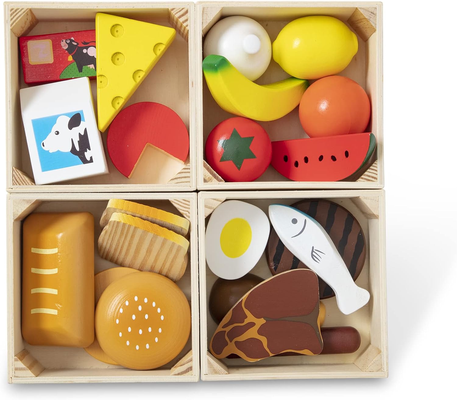 Melissa & Doug 10271 Our Wooden Foods