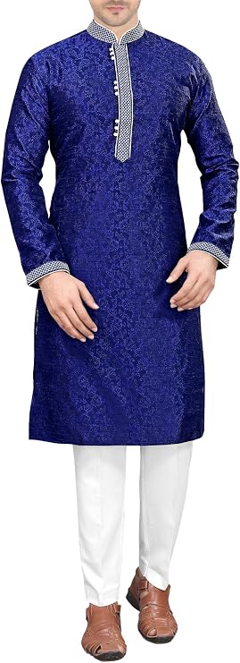 SK112 Men's Kurta Pajama Set Indian Traditional Party Wear Outfit