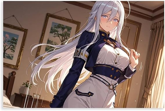AI Japanese Anime, AI Sexy Girl, AI Anime Drawing29 Canvas Poster Wall Art Decor Print Picture Paintings for Living Room Bedroom Decoration Unframe: 12x18inch(30x45cm)