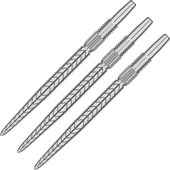 Target Darts Swiss Point Dart Points, RVE (3 Pack Set of Tips) 26MM/30MM/35MM/40MM Gold/Silver/Black | Change Dart Points, Swiss Storm Points, Professional Darts Accessories