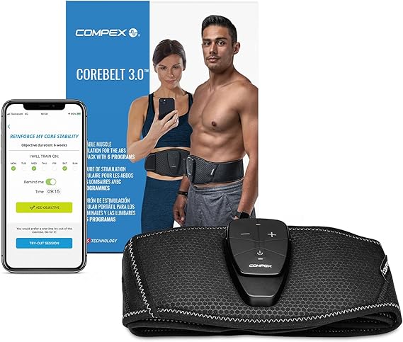 Compex Unisex Corebelt 3.0 Muscle Stimulation Belt