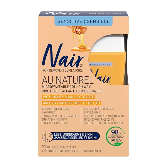 Nair Roll-On Milk and Honey Wax (3.4 oz)