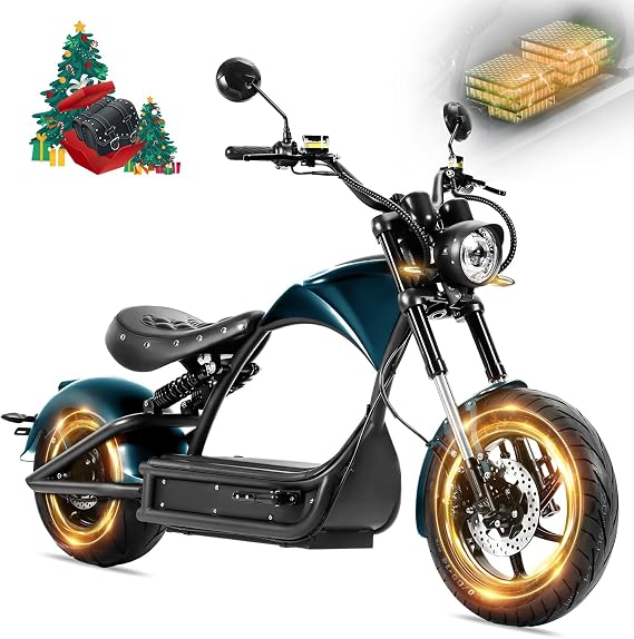 eAhora (2025 Upgraded M1P Pro 4000W Electric Motorcycle for Adults 50MPH 55Mlies Long Range,60V 42AH Battery,Full Suspension Dual Hydraulic Brake Street Legal Electric Motorcycle