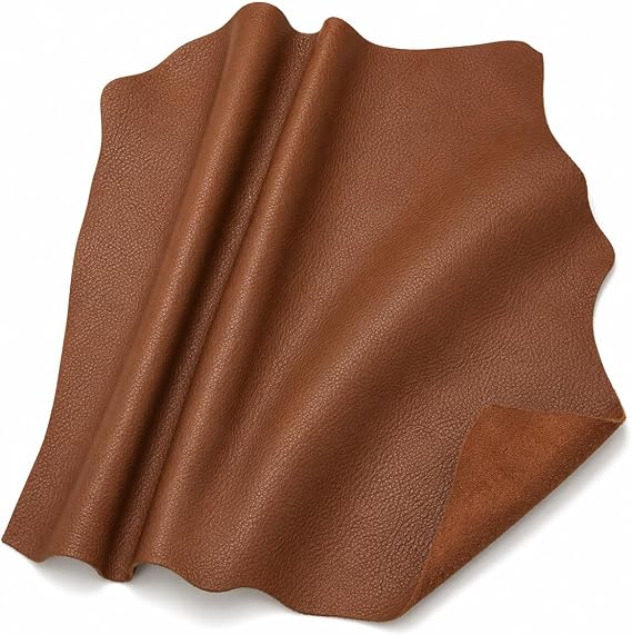REED Leather Hides Cow Skins, 12 X 24 Inches 2 Square Foot, Brown
