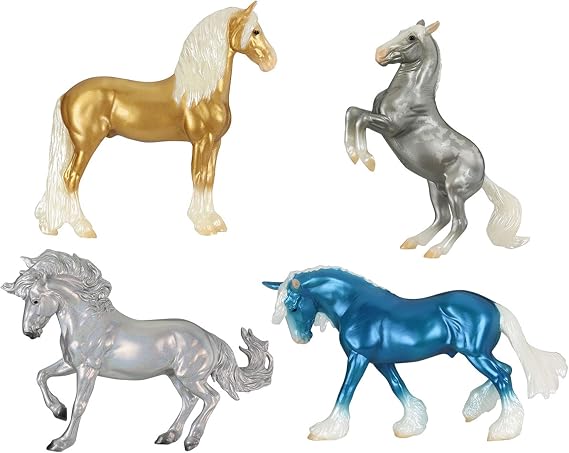 Breyer Horses Stablemates | Brilliance Gift Set | 75th Anniversary Limited Edition| Horse Figurines | Model #B-SM-10257