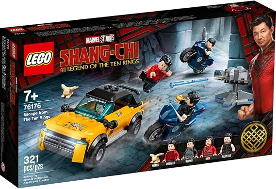 LEGO Marvel Shang-Chi Escape from The Ten Rings 76176 Building Kit (321 Pieces)
