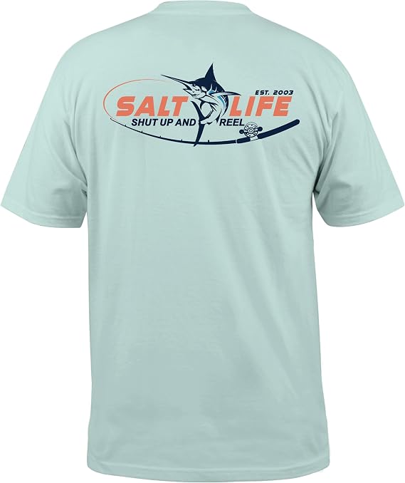 Salt Life Men's Salt Life Reel Time Short Sleeve Tee