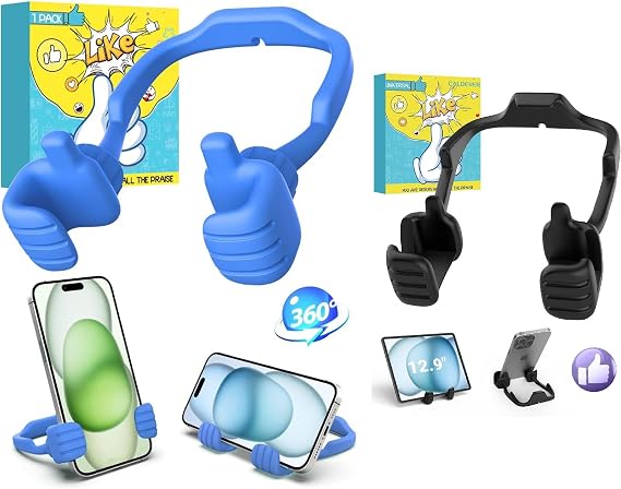CALDEVER Thumbs Up Lazy Phone Stand for Ipad and Thumbs Up Lazy Phone Stand