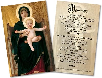 Virgin and Child by William Bouguereau Holy Card Paper Pack of 50