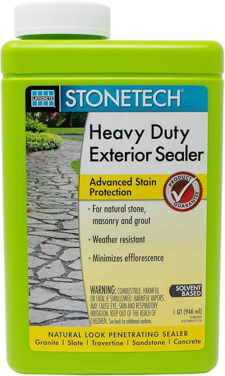 STONETECH Heavy Duty Exterior Sealer, 1 Quart/32 Oz (946ML) Bottle
