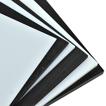 BuyPlastic Virgin Natural UHMW Polyethylene Plastic Sheet 3/4" x 24" x 48", Ultra High Molecular Weight Polyethylene Board, Size 23.75 in x 47.75 in