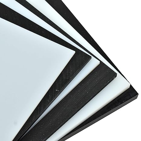 BuyPlastic Virgin Natural UHMW Polyethylene Plastic Sheet 3/16" x 12" x 24", Ultra High Molecular Weight Polyethylene Board, Size 11.75 in x 23.75 in