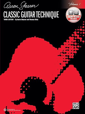 Classic Guitar Technique, Vol 1: Book & Online Audio (Shearer Series, Vol 1)