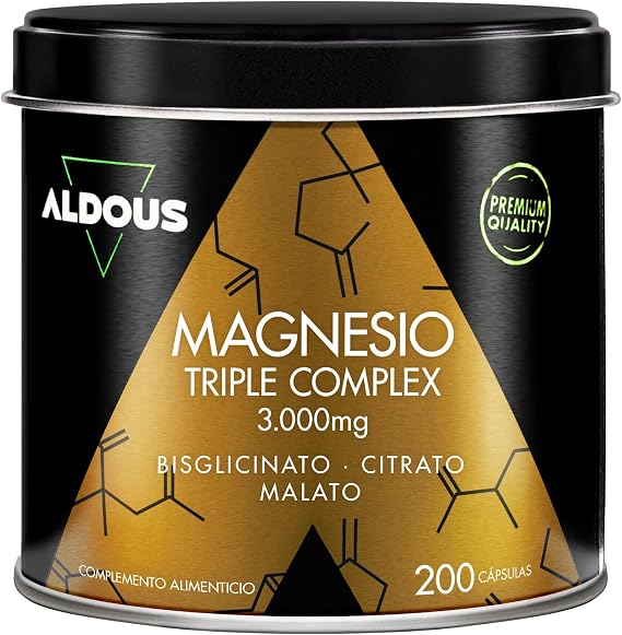 Magnesium Triple Complex – 3000 mg - Bisglycinate, Citrate and Malate –