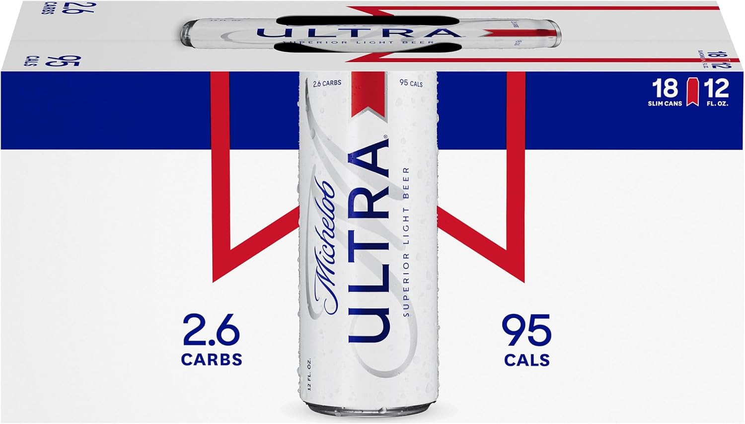 Michelob Ultra® Light Beer, 18 Pack 12 fl. oz. Slim Cans