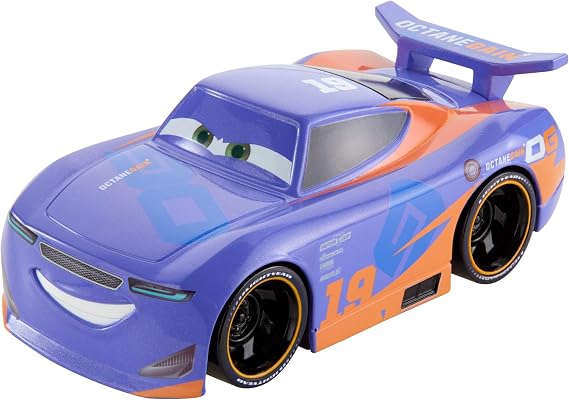 Disney Cars Toys Turbo Racers Assortment, Movie Character Vehicles, Pump Spoiler and Race, No Batteries for Endless Play, Ages 3 and up