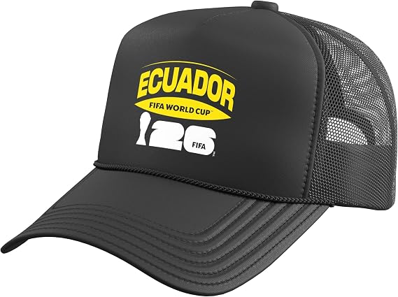 FIFA World CUP26 Ecuador Trucker Hat with Adjustable Mesh Back