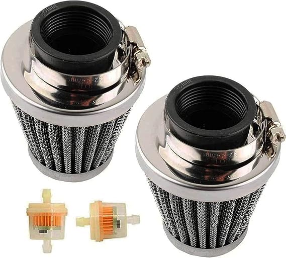 New 35mm Air Filter (2pcs) for 50cc, 70cc, 90cc, 100cc, 110cc, ATV Dirt Bike Pit Bike Dune Buggy Four Wheeler Quad Bikes
