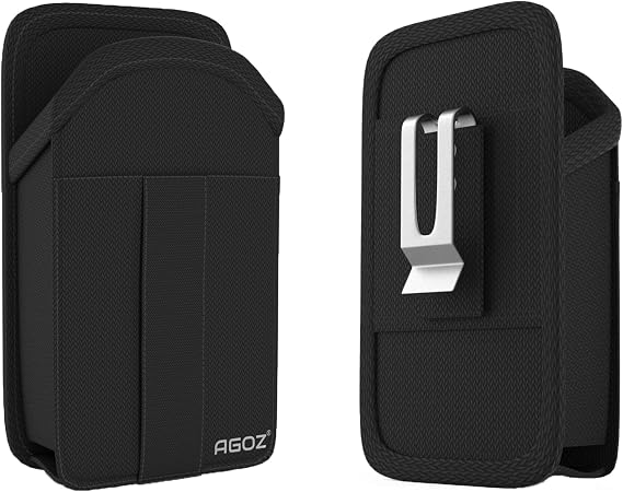 Agoz Carrying Holster for Microsoft Surface Duo,Microsoft Surface Duo 2, Belt Clip Case Pouch with Belt Loop and Credit Card/ID Holder Pocket