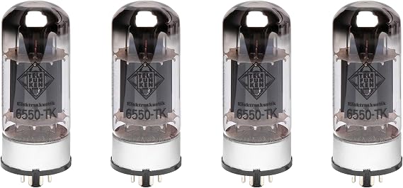 6550-TK Black Diamond Series Vacuum Tube Matched Quad