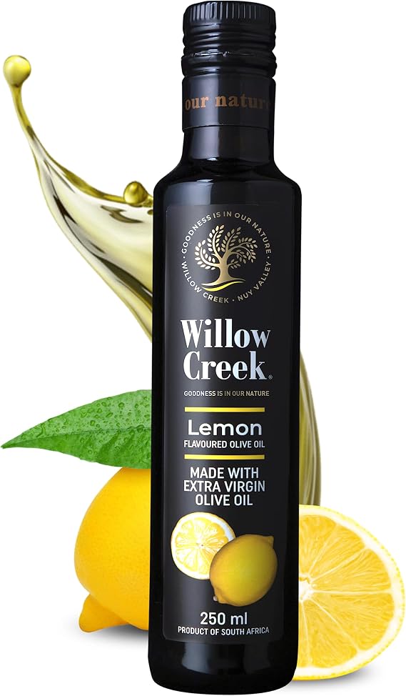 Willow Creek | Lemon Flavoured Extra Virgin Olive Oil, 250ml, Cold Pressed