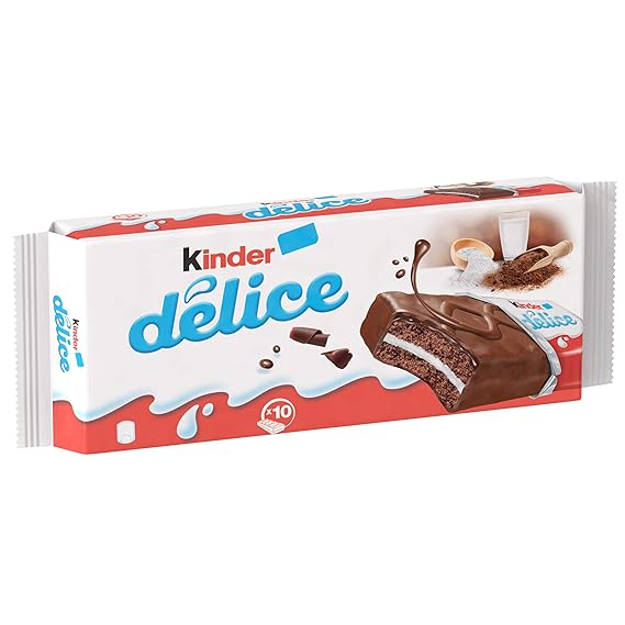 Kinder Delice | Delice | Kinder Delice Biscuit | Kinder | 13.75 Ounce Total Weight