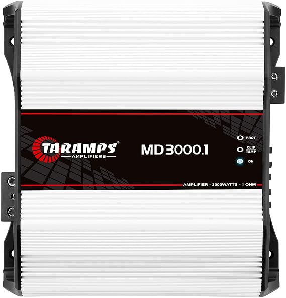 Taramps MD 3000.1 1 Ohm 3000W RMS Full Range Monoblock Digital Amplifier