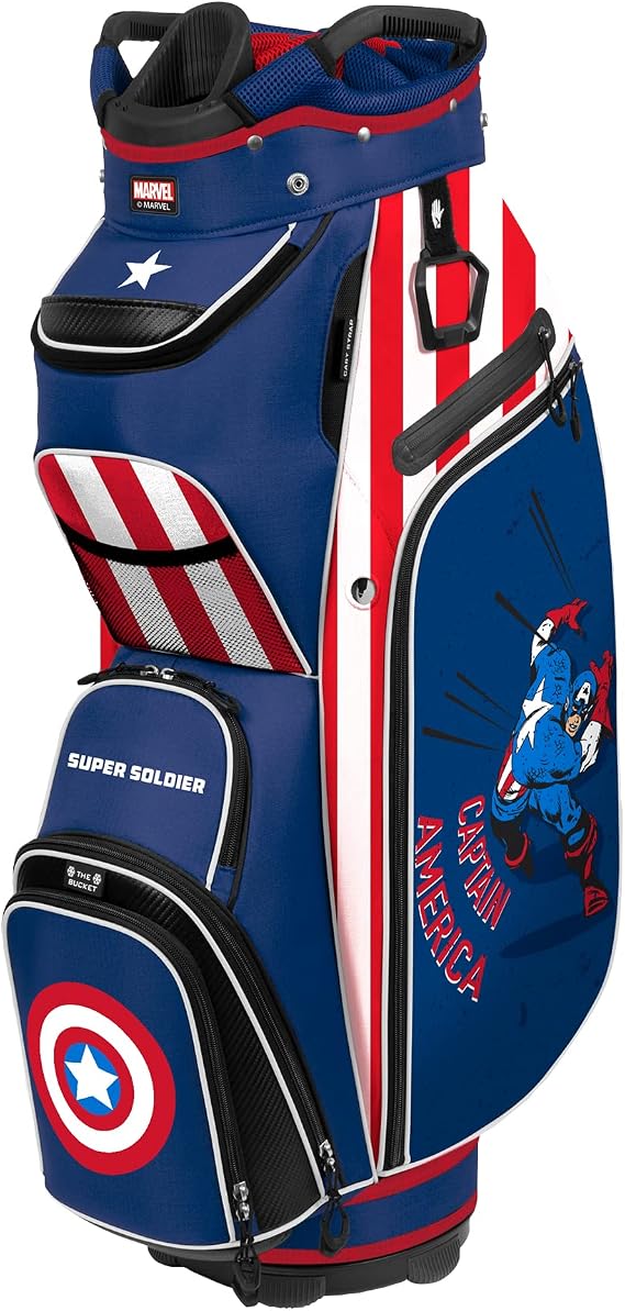 Bucket III Cooler Cart Bag Marvel Captain America