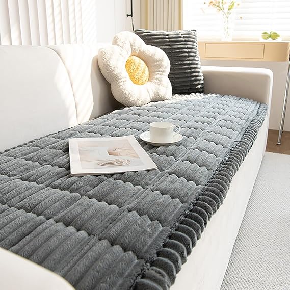 ZQFFB Couch Cover for Dogs Washable Non-Slip Pet Friendly Sofa Protector