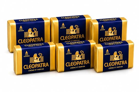 RSINC SOAP - Cleopatra Beauty Cream Soap Pack 6x120g saudi arabia UAE
